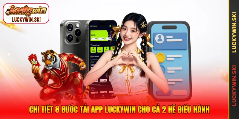 Chi tiết 8 bước tải app Luckywin cho cả 2 hệ điều hành